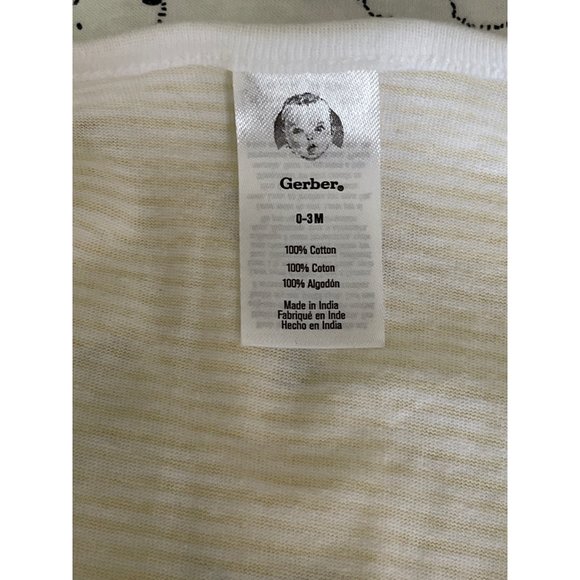 Gerber Sheep Print & “Little wishes…” Sleepers - Set of 2 - Picture 11 of 11